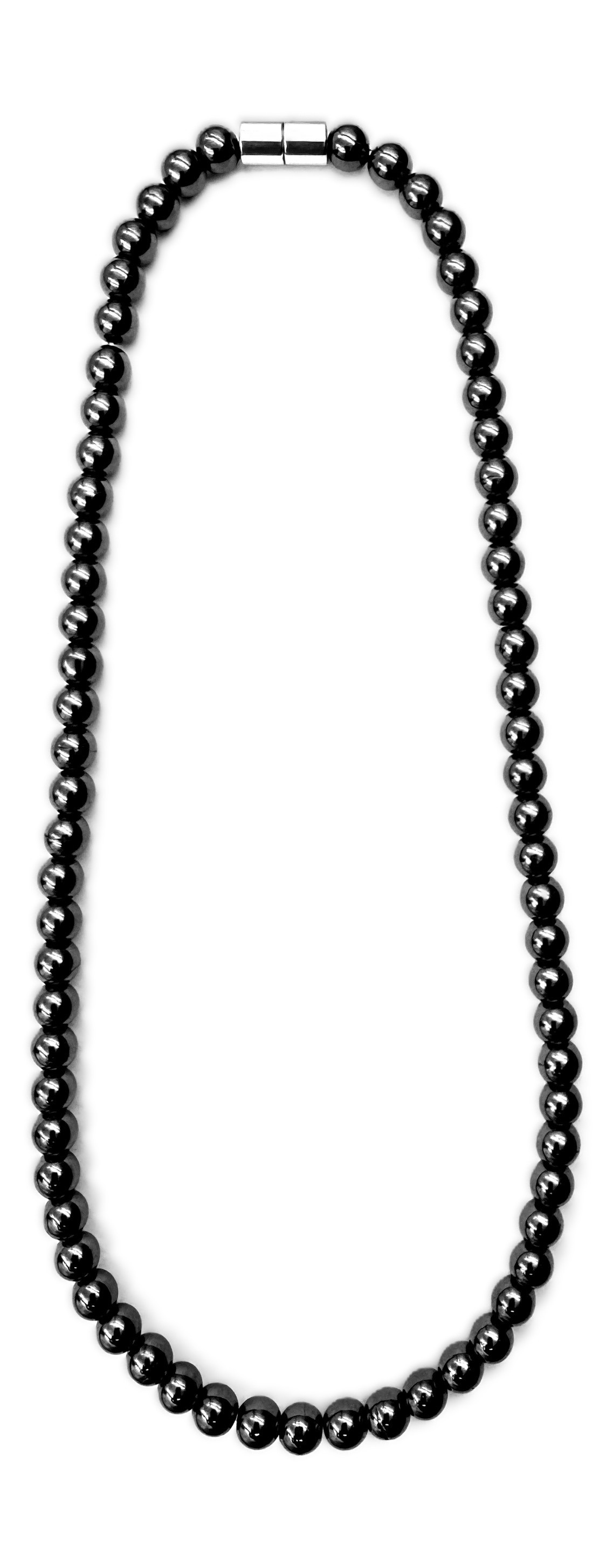 Plain 6mm Hematite Magnetic Necklace for Men and Women Necklace #MHN-446