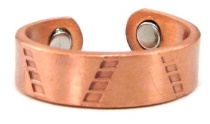 Magnetic Copper Ring with Magnets #MCR-113